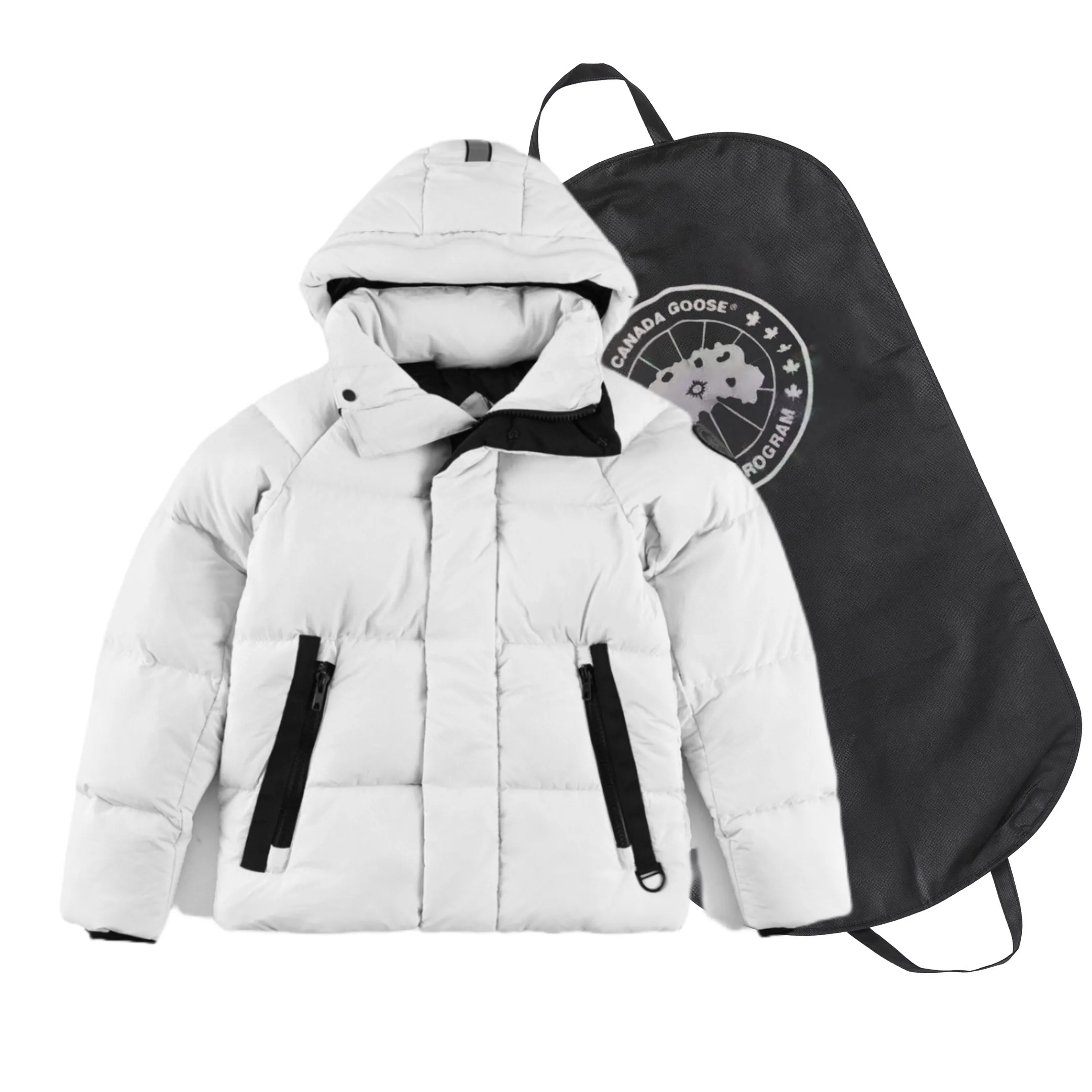 （ ） CANADA GOOSE Junction/3M /2602LB Same Style Junction CORDURA@ Endura Luxe ， ， 。 。 ， 。 ：Black White Size：XS-XXL